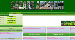 Desktop Screenshot of cazarearieseni.ro